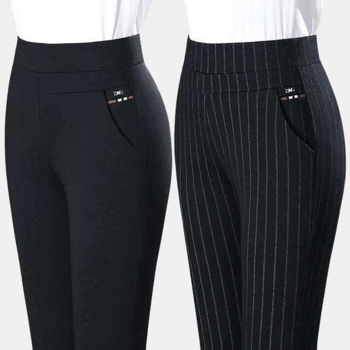 Levoire | Pantalon Stretch Pour Femmes Pantalon Taille Haute Pour Looks Élégants Et Confortables
