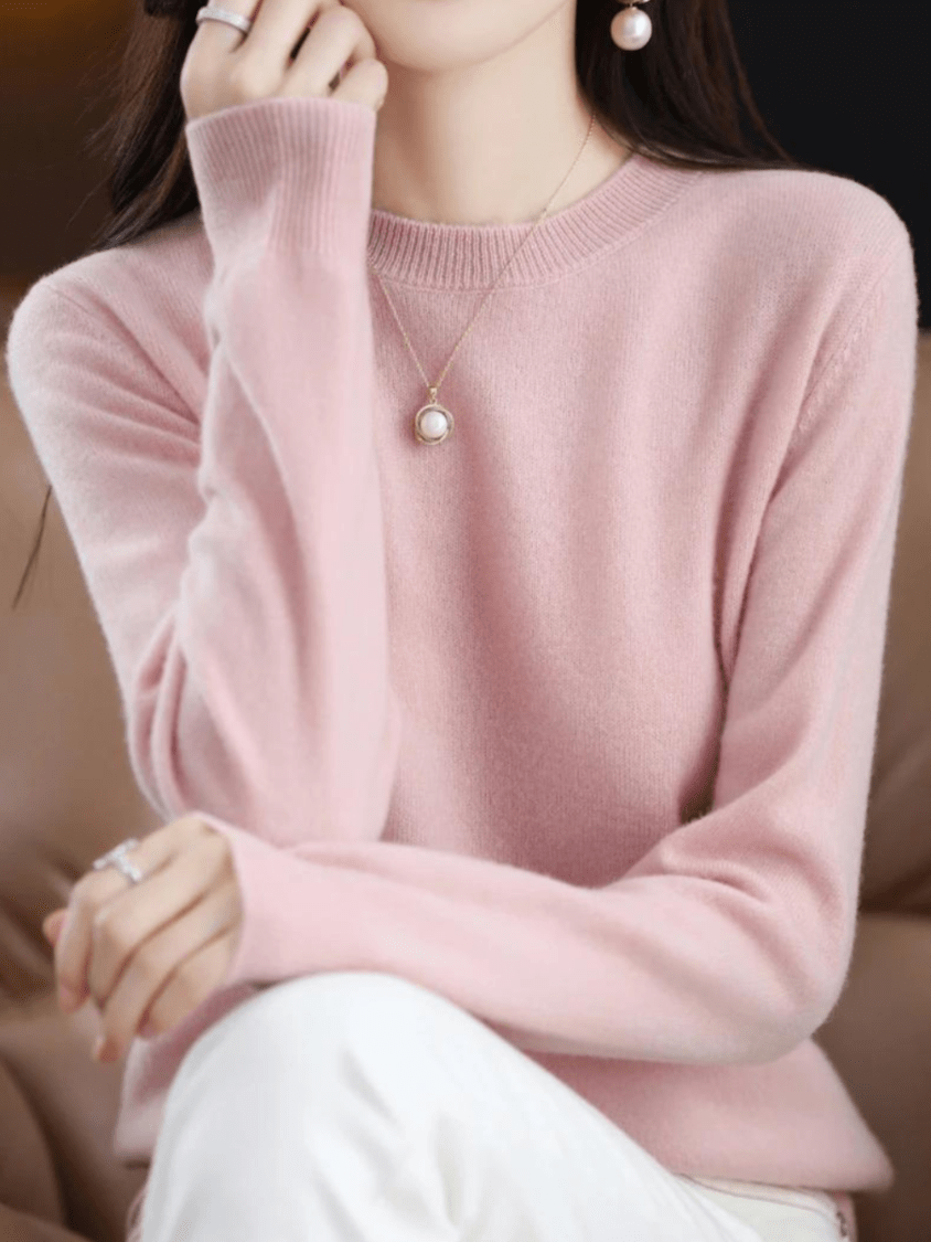 Levoire | Pull doux et stylé à manches longues confortable et tendance Rosa