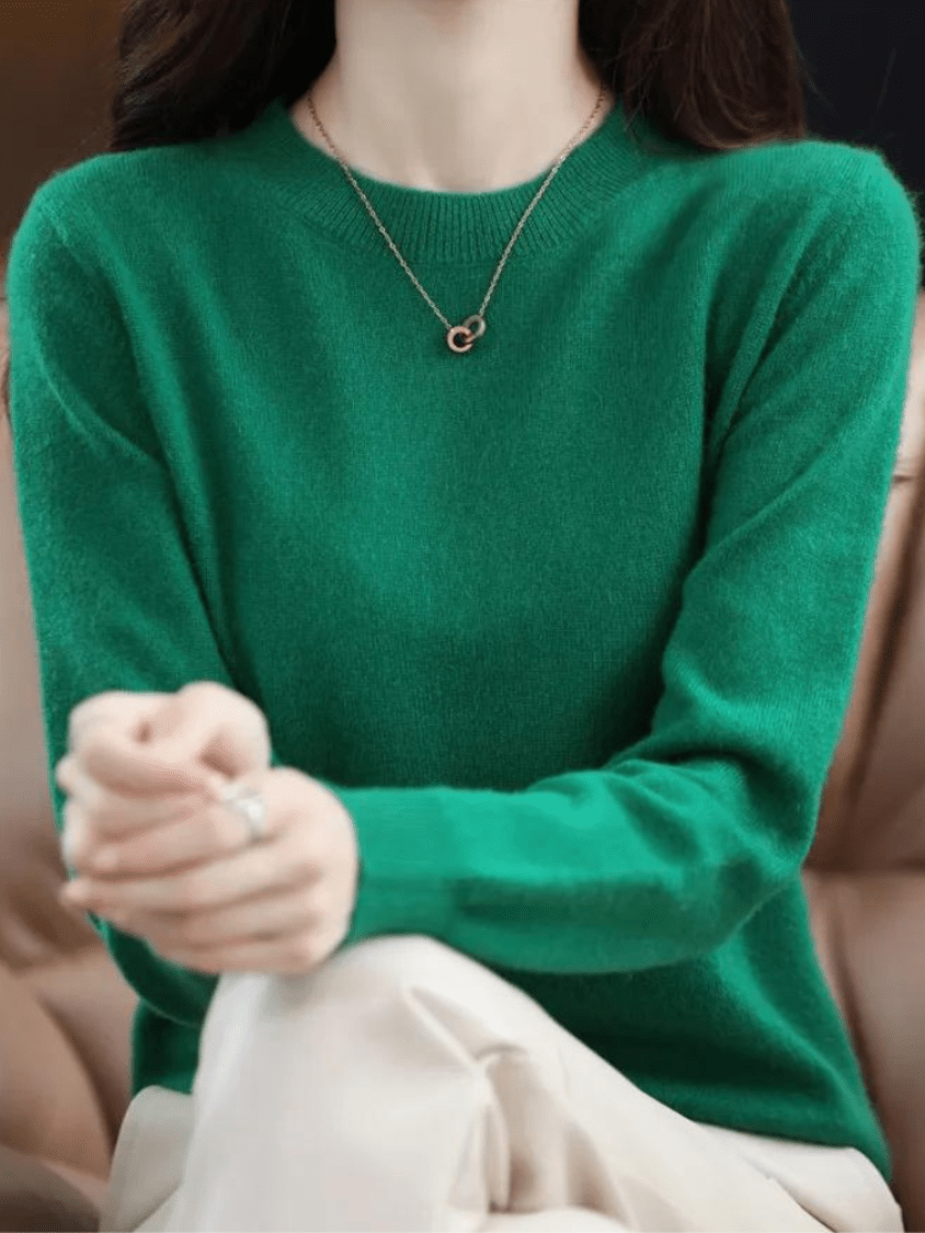 Levoire | Pull doux et stylé à manches longues confortable et tendance Vert