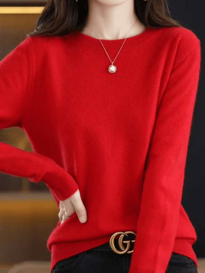 Levoire | Pull doux et stylé à manches longues confortable et tendance Rot