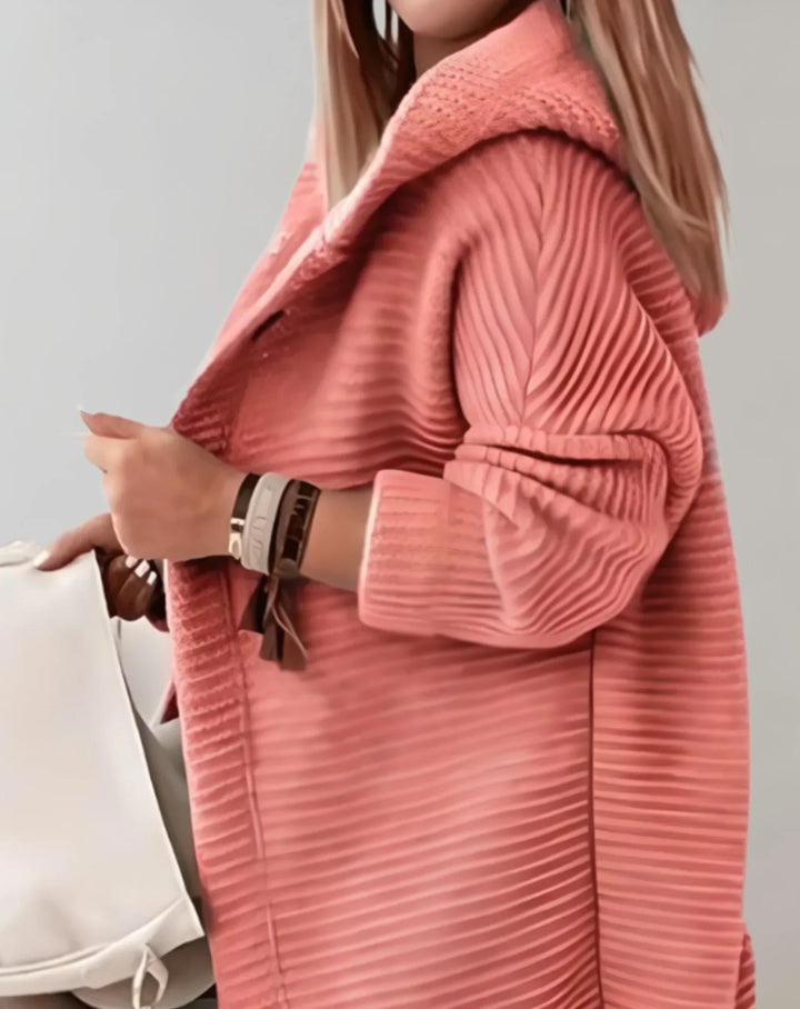 Levoire | Long Fashion Hooded Jacket Pour Femmes