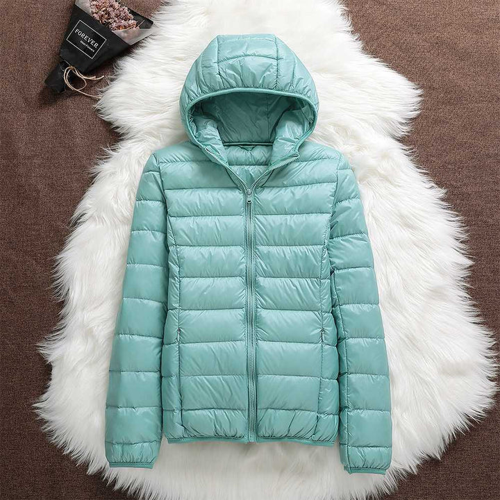 Levoire | Veste Femme Décontractée Imperméable Bleu clair