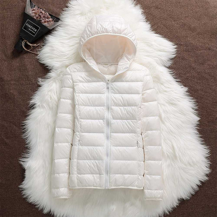 Levoire | Veste Femme Décontractée Imperméable Blanc