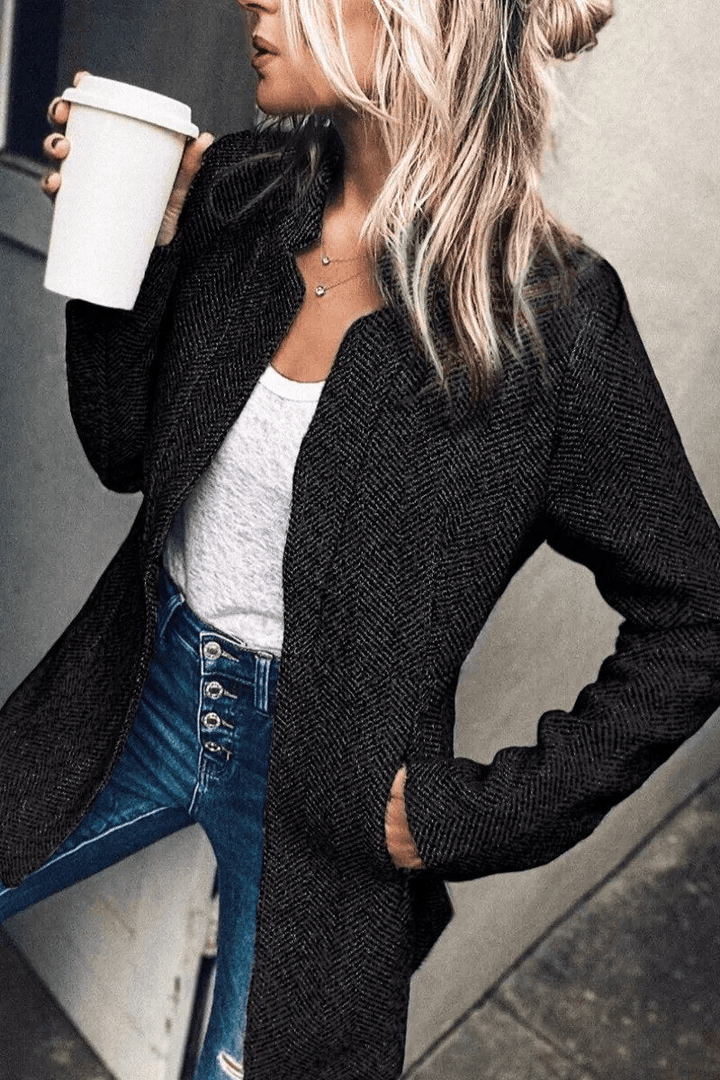 Levoire | Robe Maxi Femme Ceinture Lacer Élégante Noir