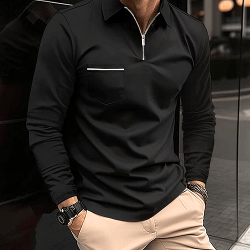Levoire | Polo Manches Longues Classique Homme