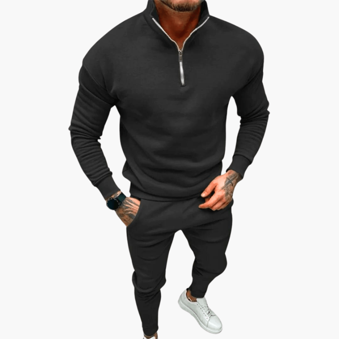 Levoire | Ensemble Jogging Confort Homme Noir