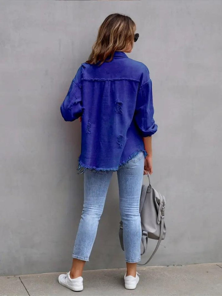 Levoire | Veste En Jean Pour Femmes De Grande Taille