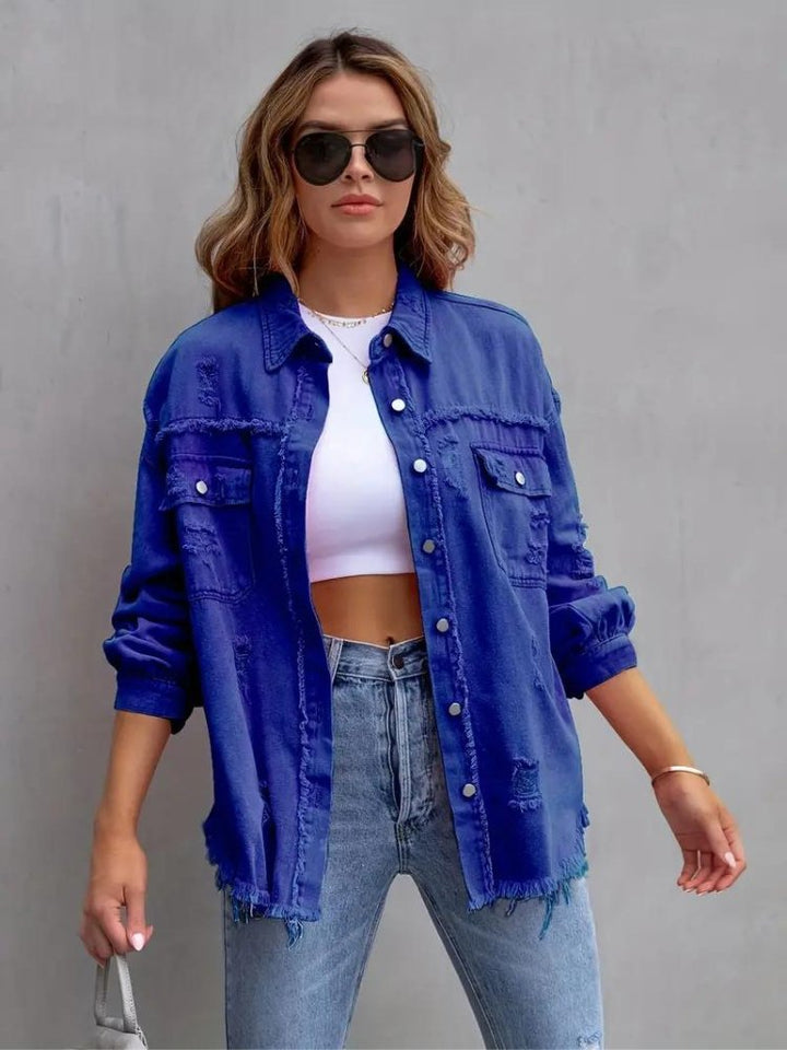 Levoire | Veste En Jean Pour Femmes De Grande Taille