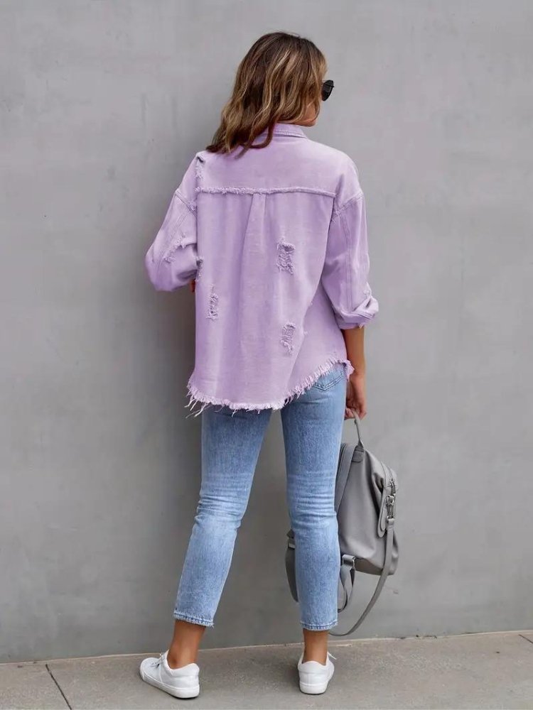 Levoire | Veste En Jean Pour Femmes De Grande Taille