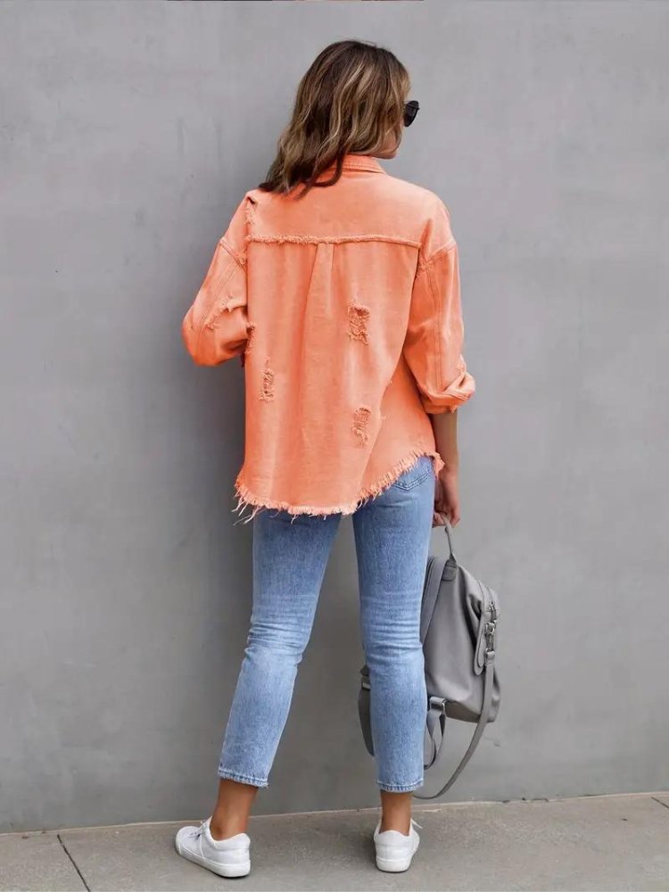 Levoire | Veste En Jean Pour Femmes De Grande Taille