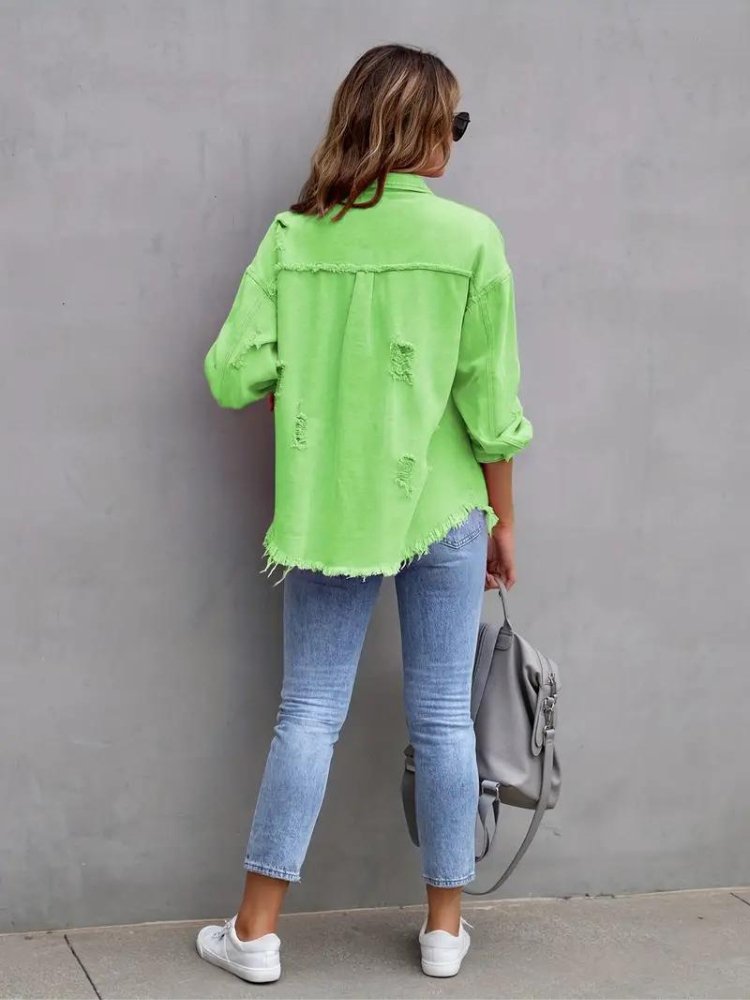 Levoire | Veste En Jean Pour Femmes De Grande Taille
