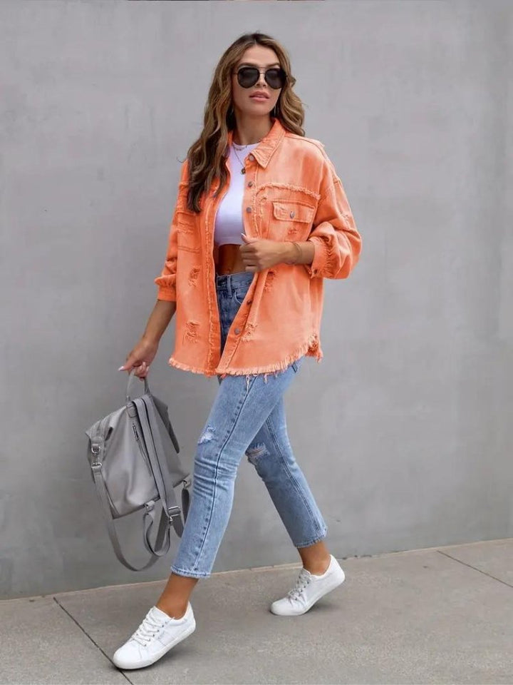 Levoire | Veste En Jean Pour Femmes De Grande Taille