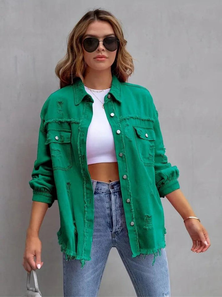 Levoire | Veste En Jean Pour Femmes De Grande Taille