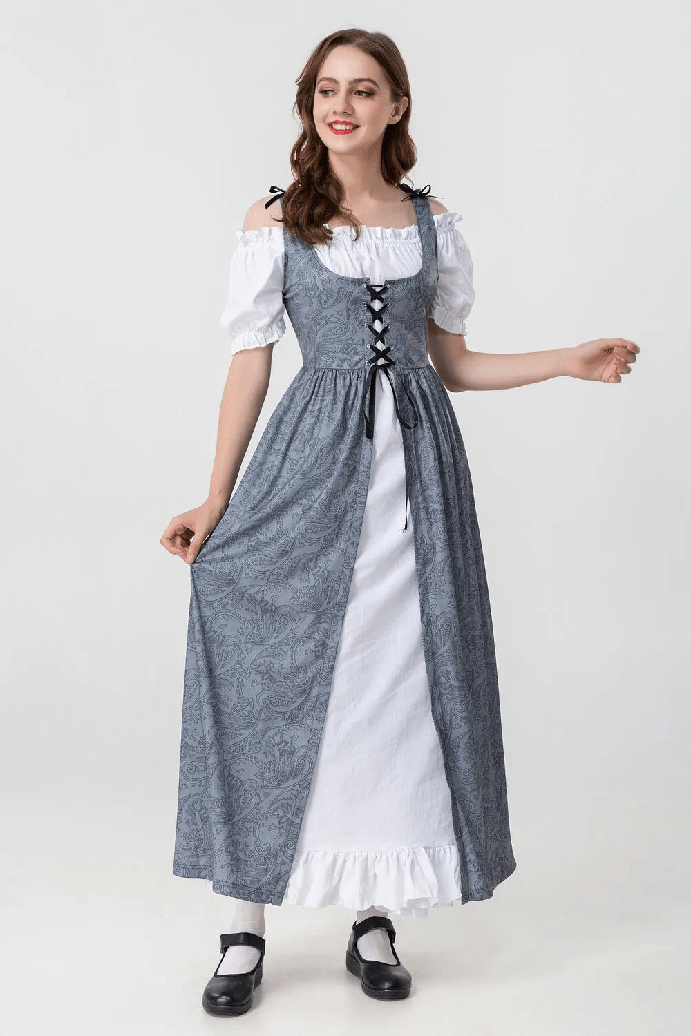 Levoire | Robe médiévale femme tissu léger