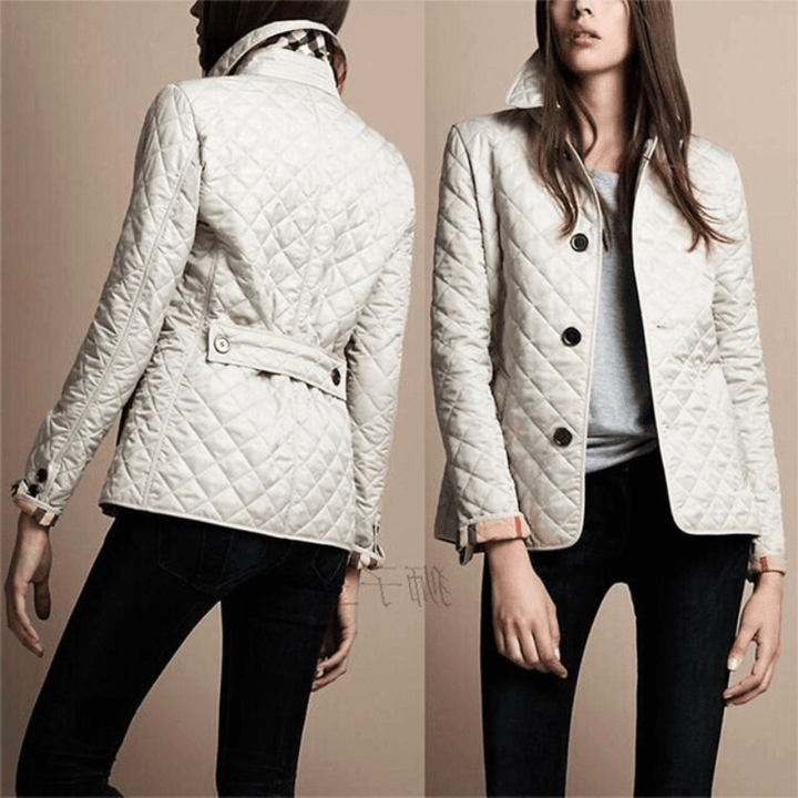Levoire | Veste Pluie Femme Coupe-Vent Confortable Blanc