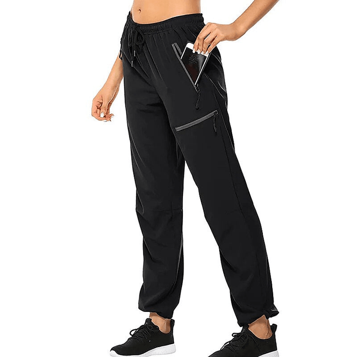 Levoire | Pantalon Randonnée Résistant Femme Noir