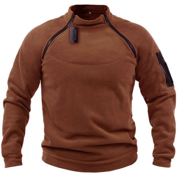 Levoire | Pull Technique Chaud Pour Hommes Braun
