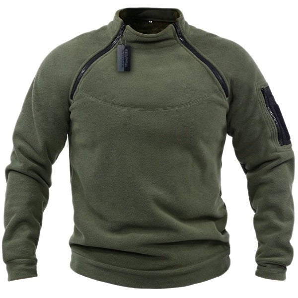Levoire | Pull Technique Chaud Pour Hommes Vert