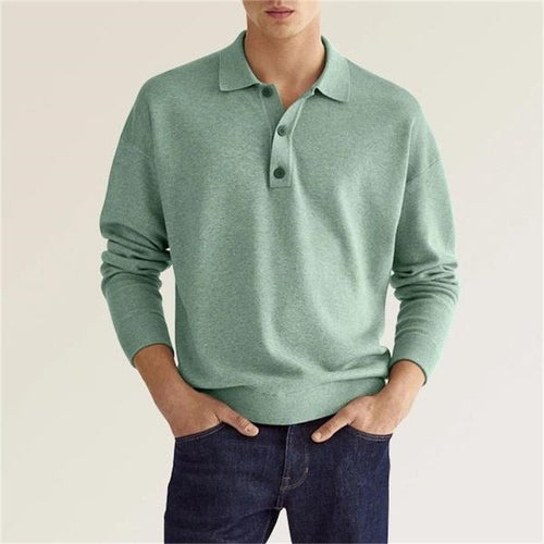 Levoire | Polo Pour Hommes À Manches Longues