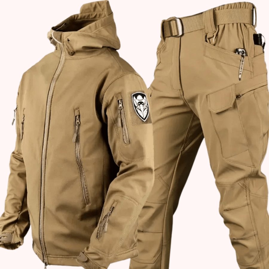 Levoire | Ensemble Cargo Durable Homme Khaki
