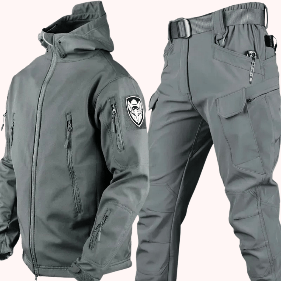 Levoire | Ensemble Cargo Durable Homme Gris