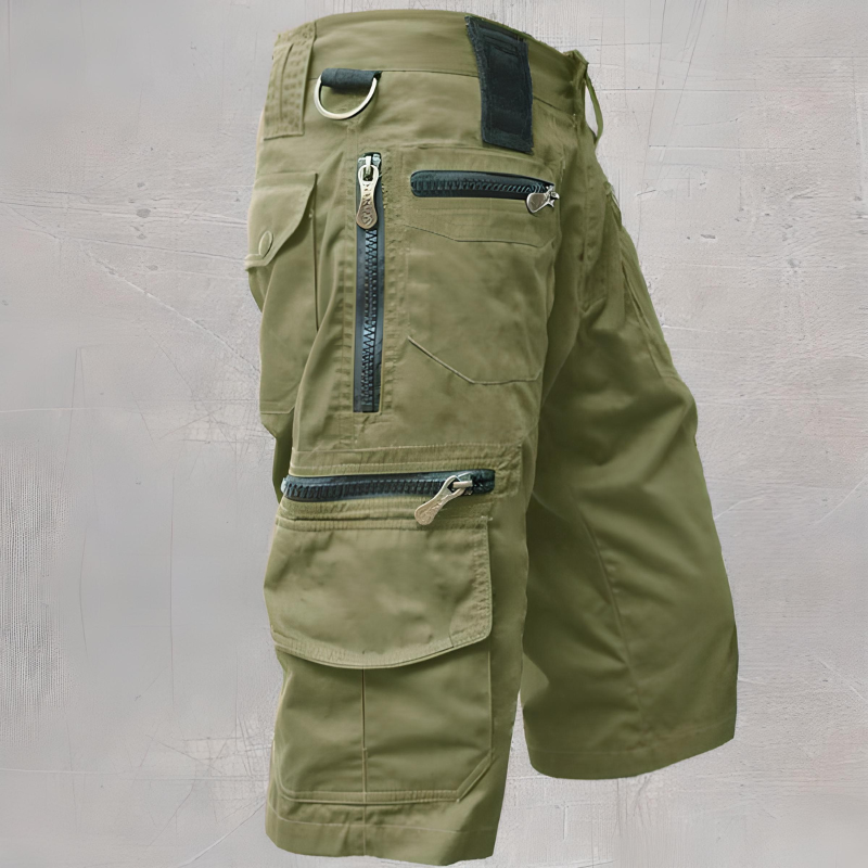 Levoire | Shorts Tactiques Pour Hommes Robuste, Fonctionnel & Confortable Vert
