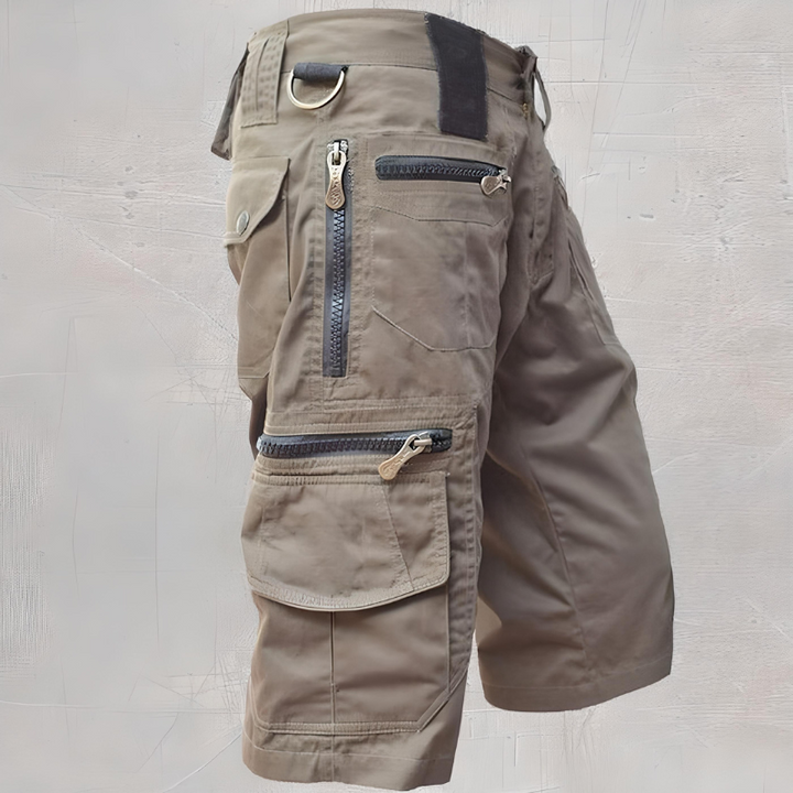 Levoire | Shorts Tactiques Pour Hommes Robuste, Fonctionnel & Confortable Khaki