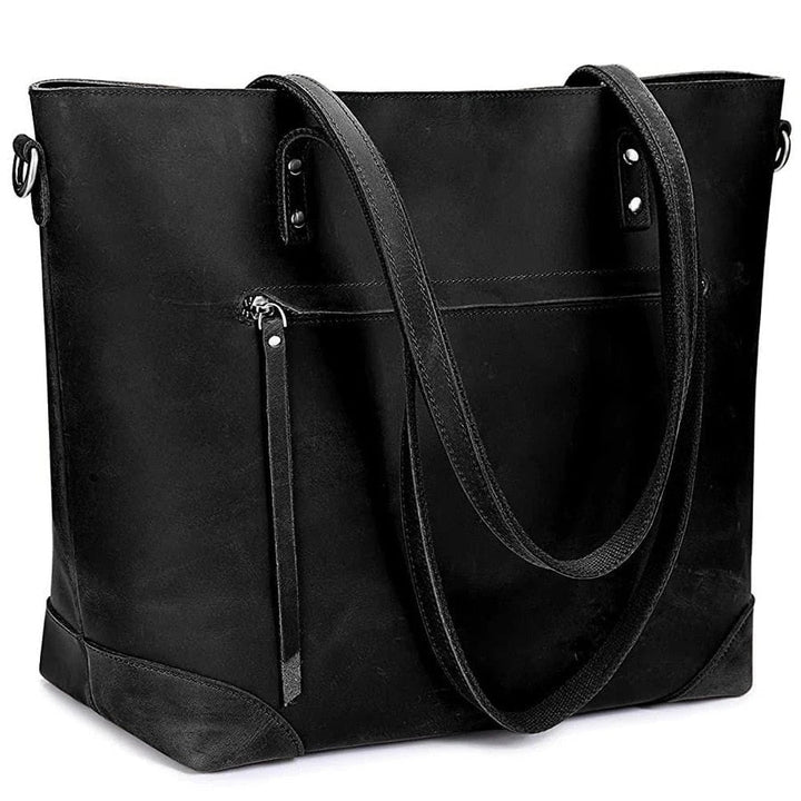Levoire | Sac En Cuir Pour Offre De Vin Noir
