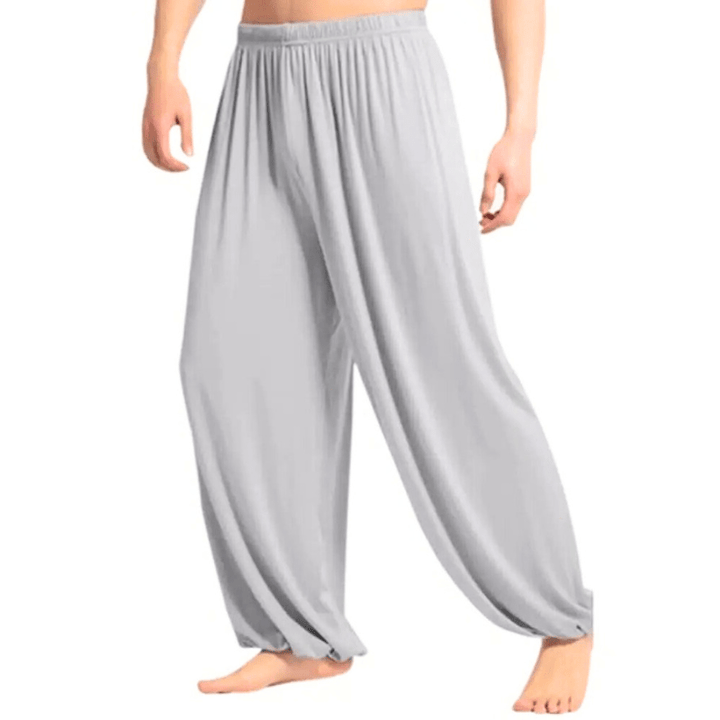 Levoire | Pantalon de jogging pour hommes Pantalon de jogging en modal polyvalent Confortable Gris clair