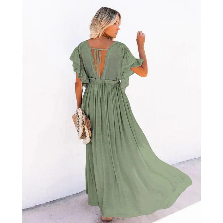 Levoire | Femme Robe longue - Vert