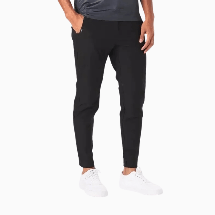 Levoire | Pantalon Stretch Chino Homme Noir