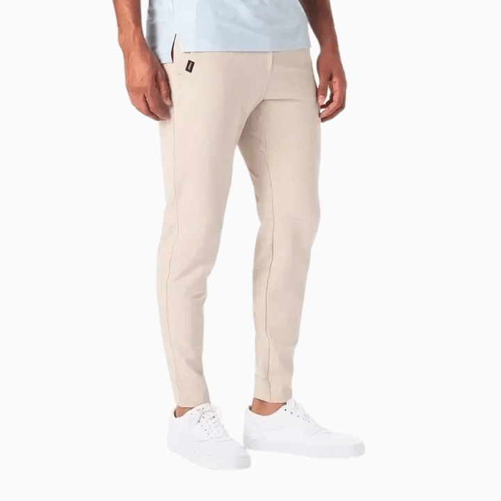 Levoire | Pantalon Stretch Chino Homme Beige
