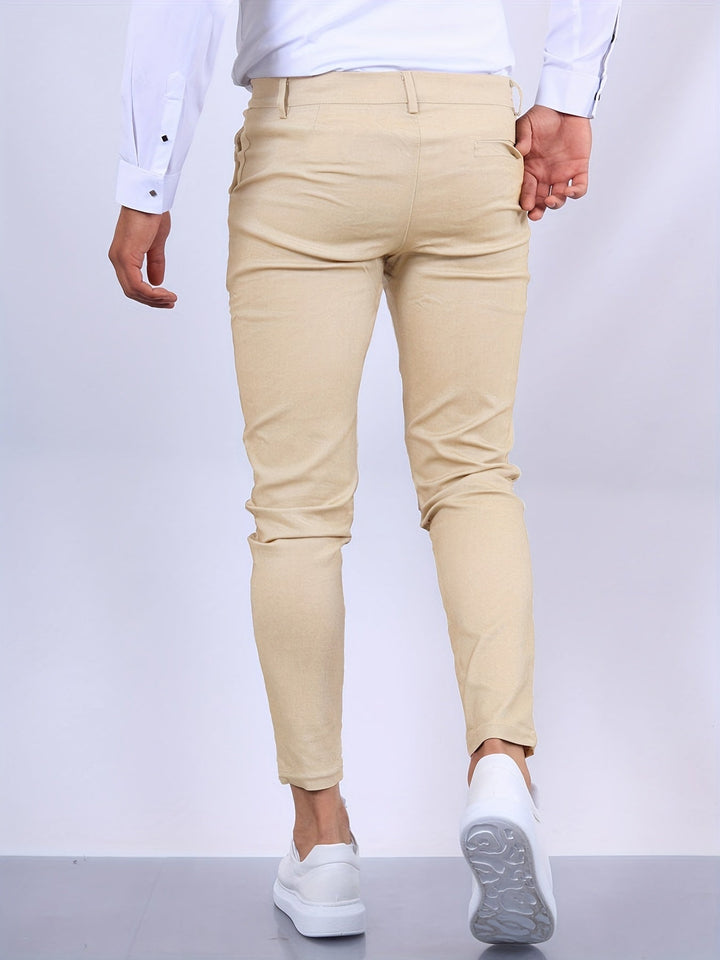 Levoire | Pantalon Slim Fit Pour Hommes Élégant Design Moderne Et Chic