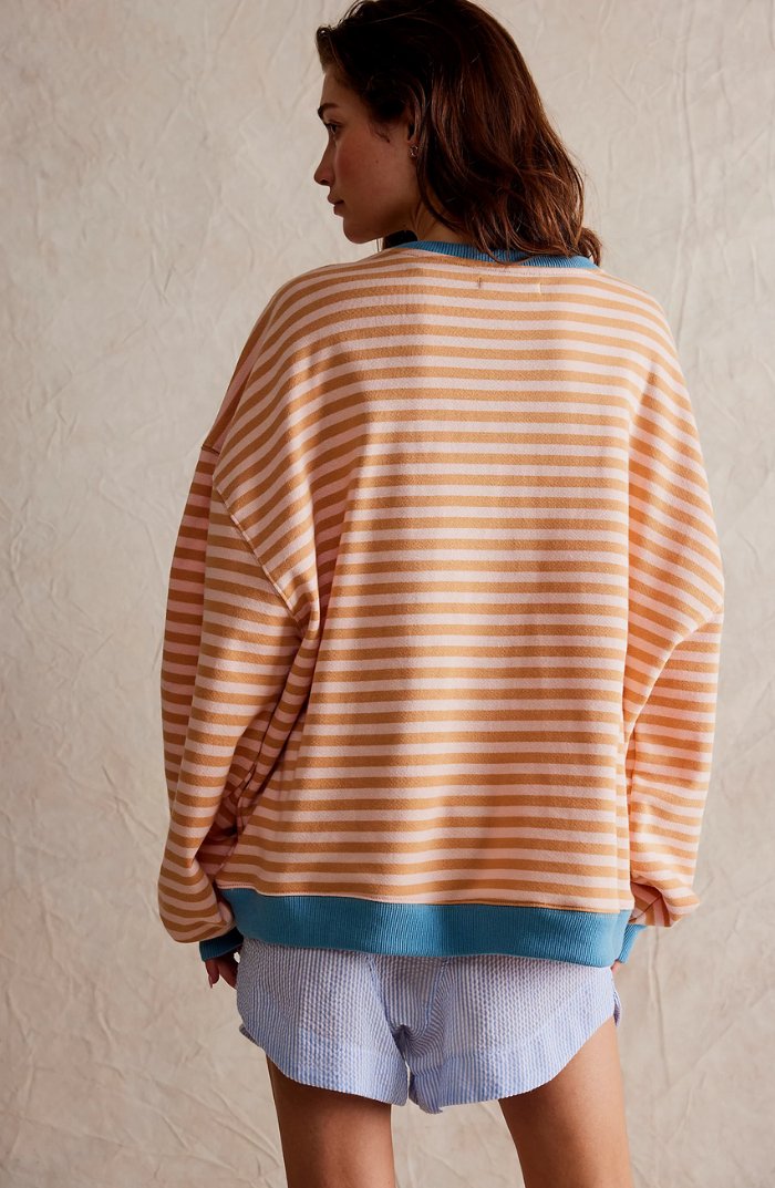 Levoire | Pull À Rayures Grandes Tailles
