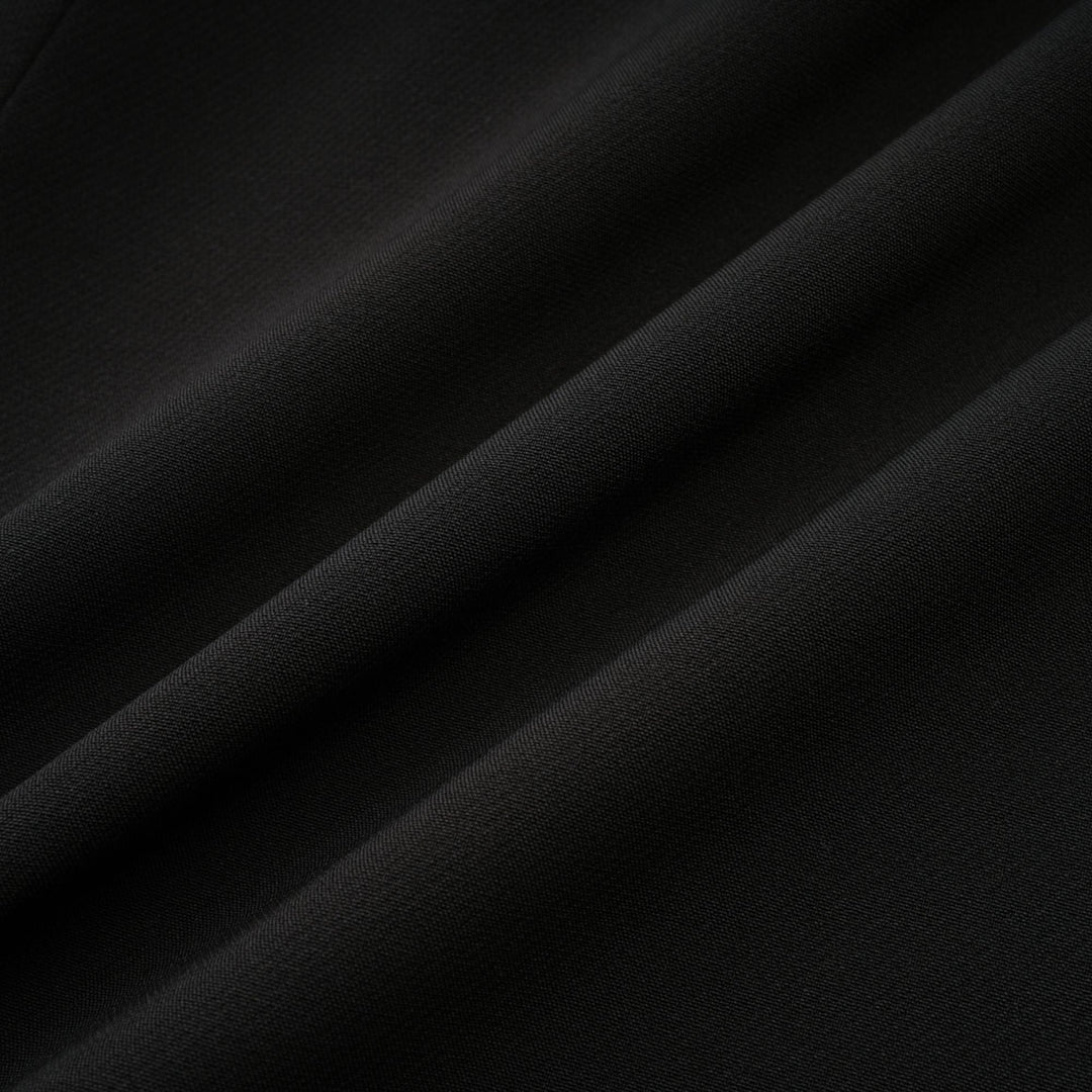 Levoire | Robe Noire À Découpe