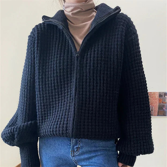 Levoire | Pull Coupe Courte À Détails Brillants Noir