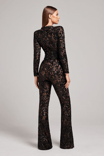 Levoire | Combinaison Chic Femme Cuir Élégante Confortable