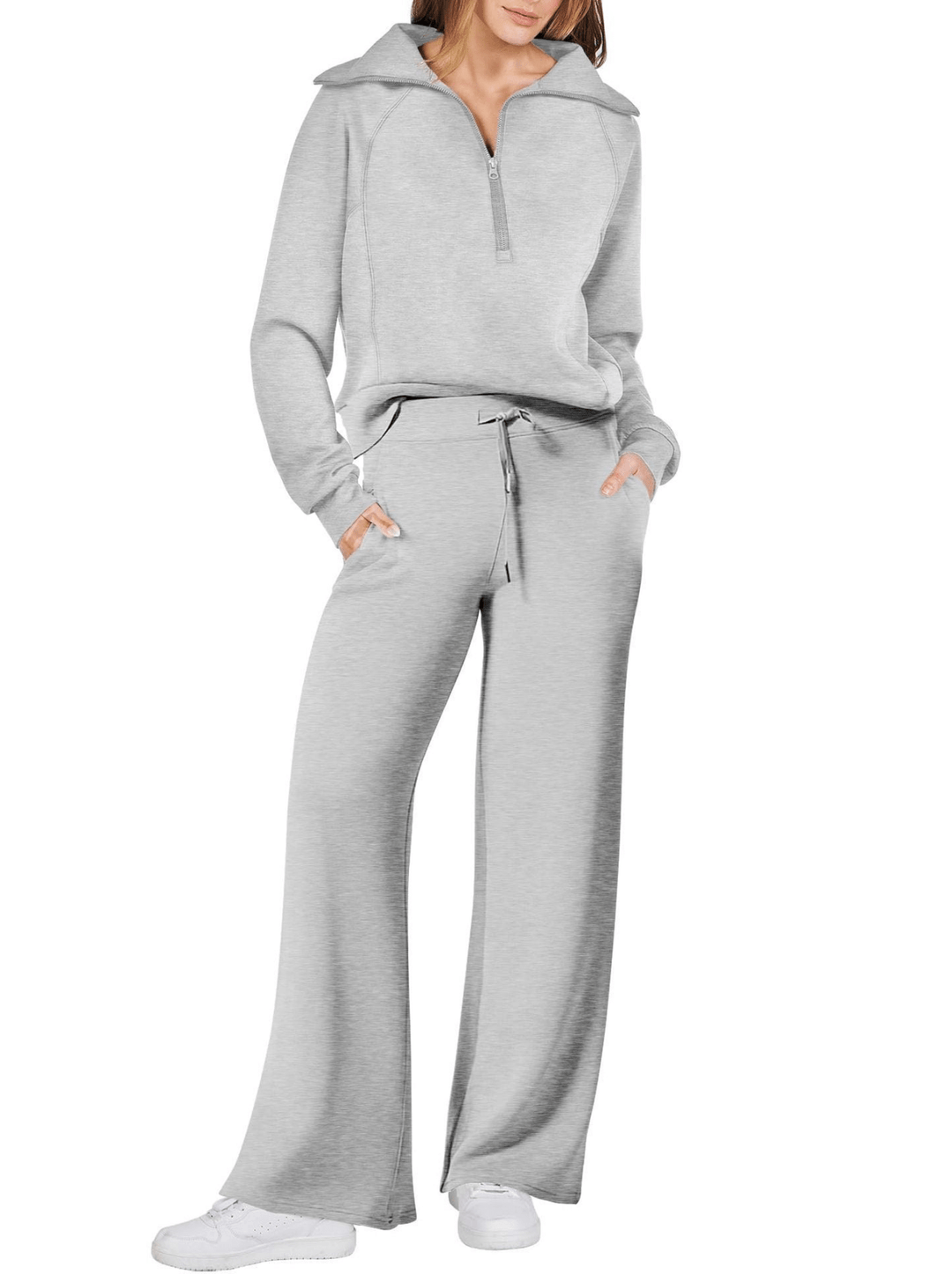Levoire | Costume deux pièces femme Gris clair