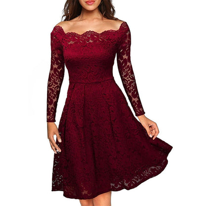 Levoire | Robe Longue À Manches Longues Rot
