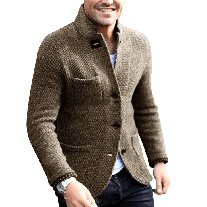 Levoire | Gilet Boutons Classique Homme Khaki