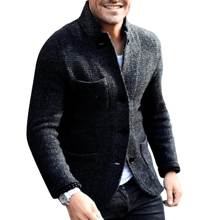 Levoire | Gilet Boutons Classique Homme Noir