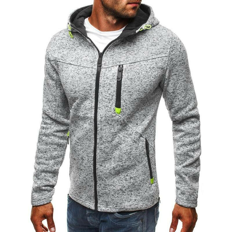 Levoire | Sweat À Capuche De Fitness Pour Hommes À Zip Complet