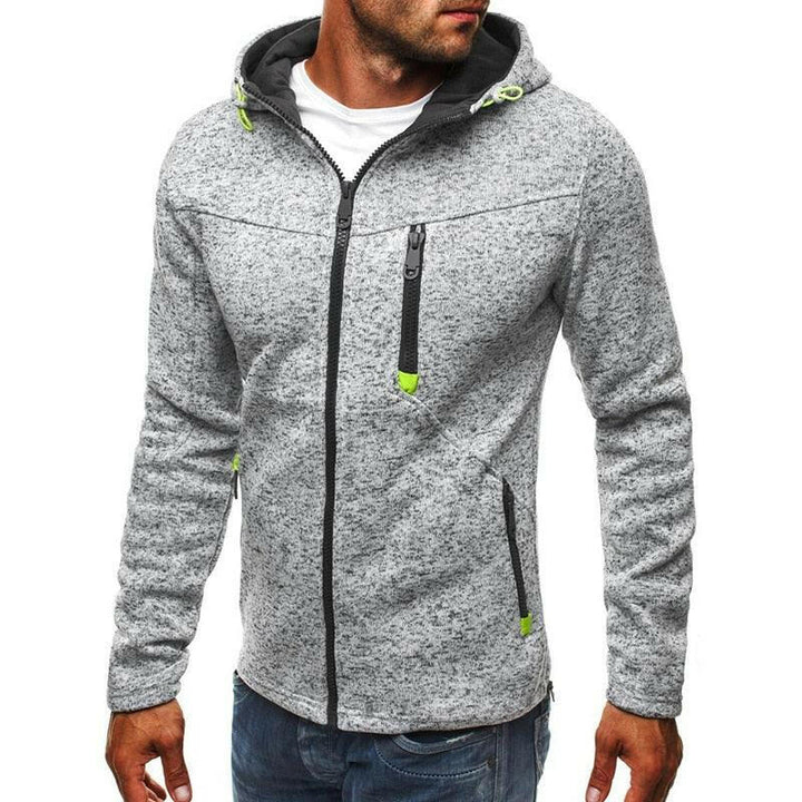 Levoire | Sweat À Capuche De Fitness Pour Hommes À Zip Complet