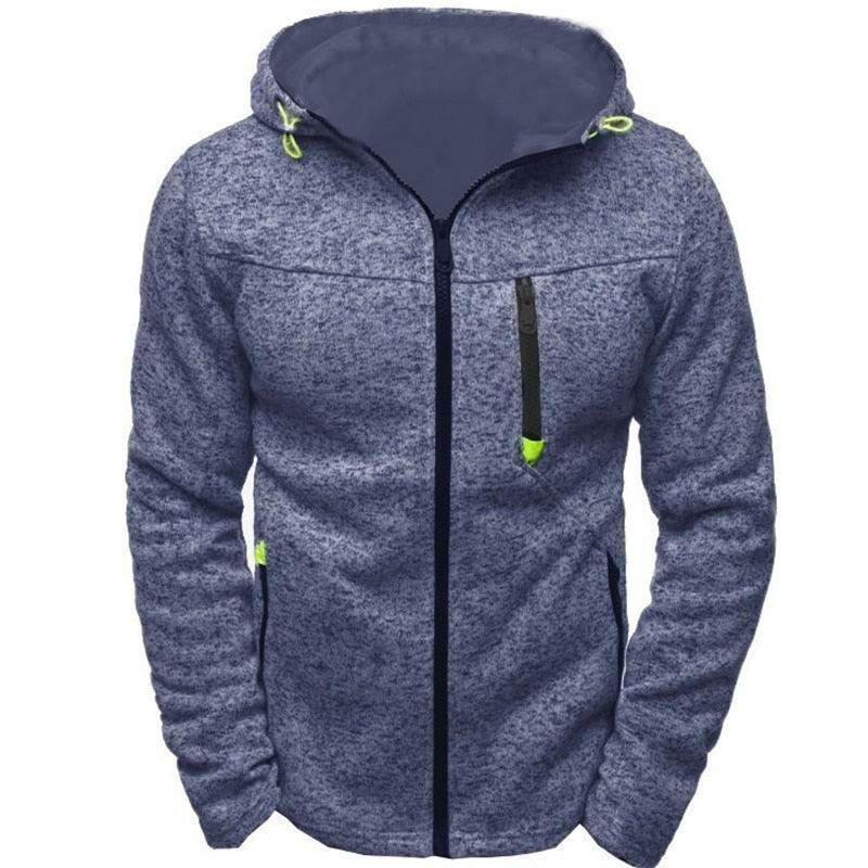 Levoire | Sweat À Capuche De Fitness Pour Hommes À Zip Complet