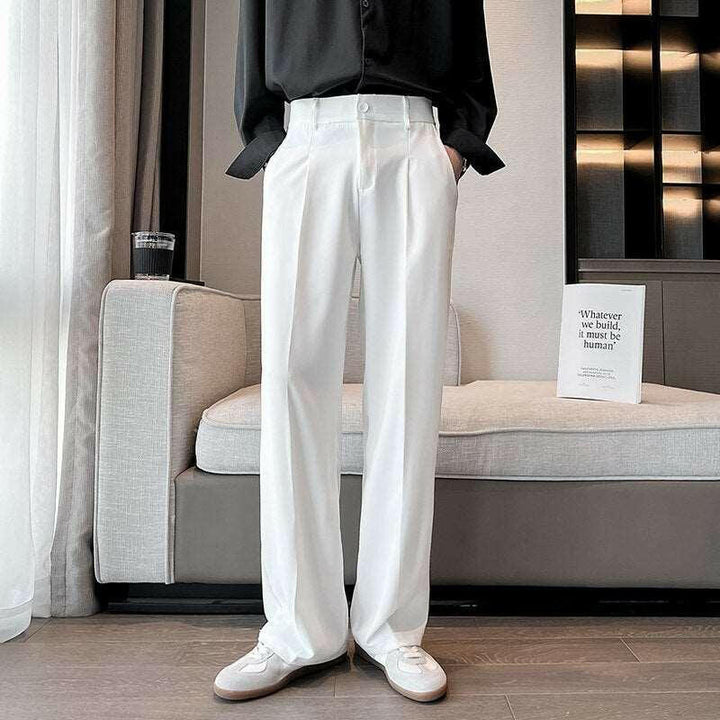 Levoire | Pantalon Large Décontracté Taille Haute Pour Hommes Pour Un Confort Ultime