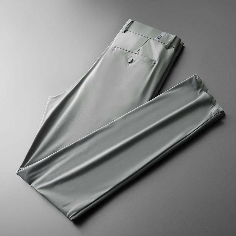 Levoire | Pantalon Léger Pour Homme Style Pleine Longueur Nylon Spandex Type Gris foncé