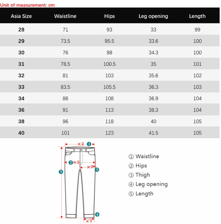 Levoire | Pantalon En Denim Extensible Pour Hommes Avec Fermeture Éclair