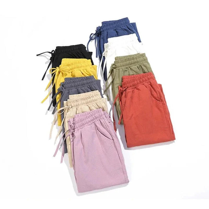 Levoire | Coton Lin Pantalons Pour Femmes