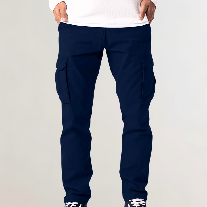 Levoire | Pantalon cargo Design robuste Mode masculine Outdoor Confort Bleu