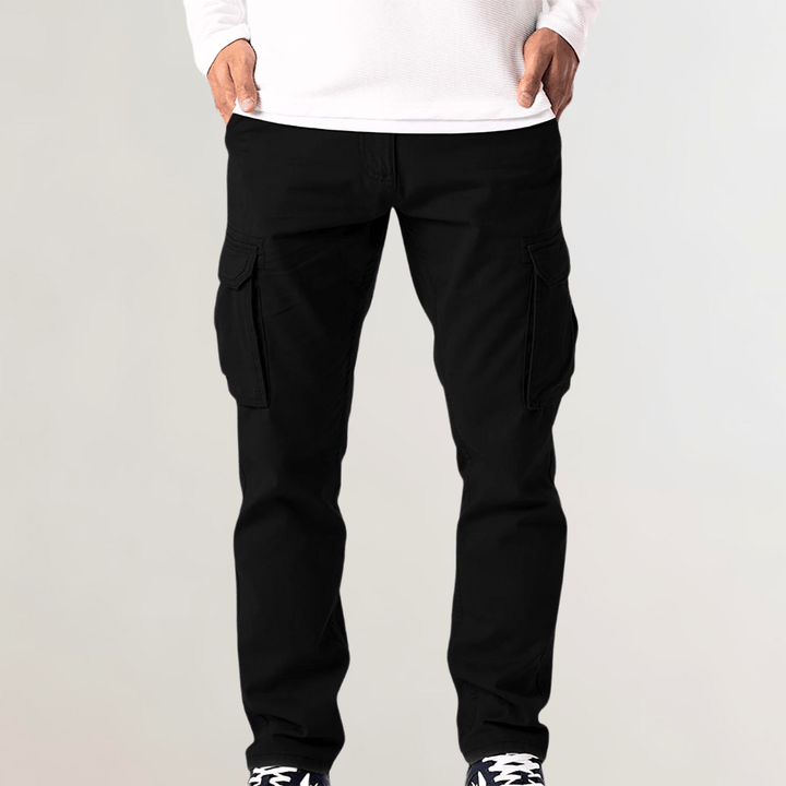Levoire | Pantalon cargo Design robuste Mode masculine Outdoor Confort Noir